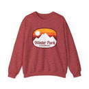 Winter Park, Colorado Sweatshirt - Unisex Retro Ombre Crewneck Winter Park Sweatshirt-1
