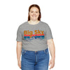Big Sky, Montana Shirt - Mountain Sunset Unisex Big Sky T-Shirt
