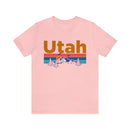 Utah T-Shirt - Mountain Sunset Unisex Utah Shirt-10