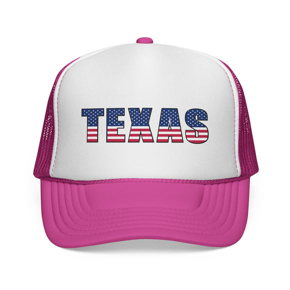 Texas Stars and Stripes Trucker Hat | Patriotic State Flag Cap