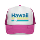 Hawaii Retro Sailboat Trucker Hat-3