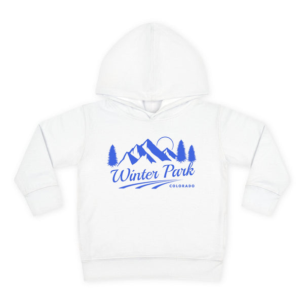 Winter Park, Colorado Toddler Hoodie - Unisex Mountain Winter Park Pullover Sweatshirt, Kids Hooded Jumper, Colorado Souvenir