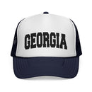 Georgia Retro Collegiate Style Trucker Hat-6