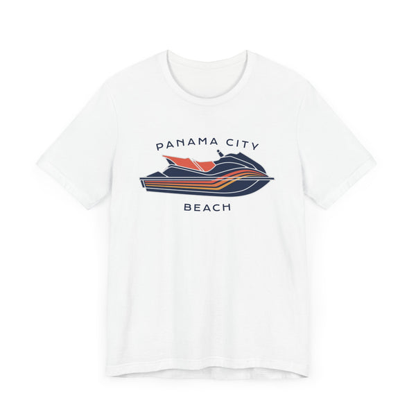 Panama City Beach, Florida Harbor T Shirt - Jetski Boating Graphic Tee