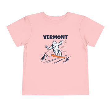 Buy pink Vermont Yeti Snowboard Toddler Tee