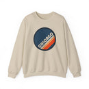 Chicago, Illinois Sweatshirt - Retro Graphic Crewneck-2