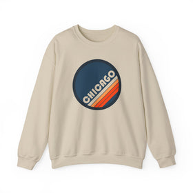 Chicago, Illinois Sweatshirt - Retro Graphic Crewneck - 0