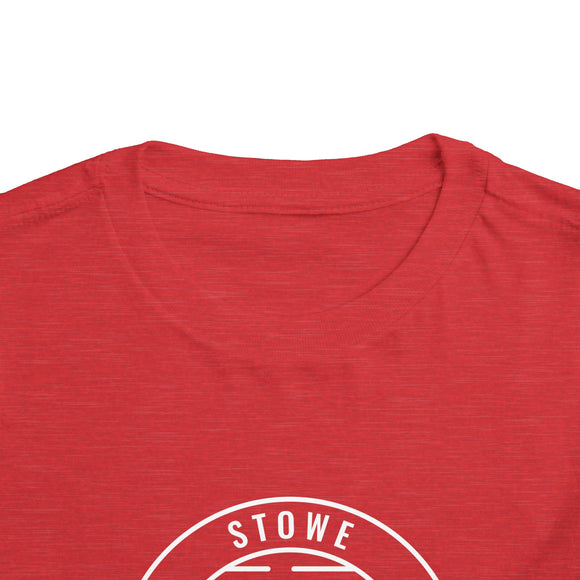 Stowe, Vermont Toddler T-Shirt - Retro Mountain Toddler Stowe Shirt