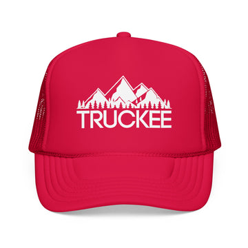 Buy red Truckee, California Trucker Hat - Truckee Cap
