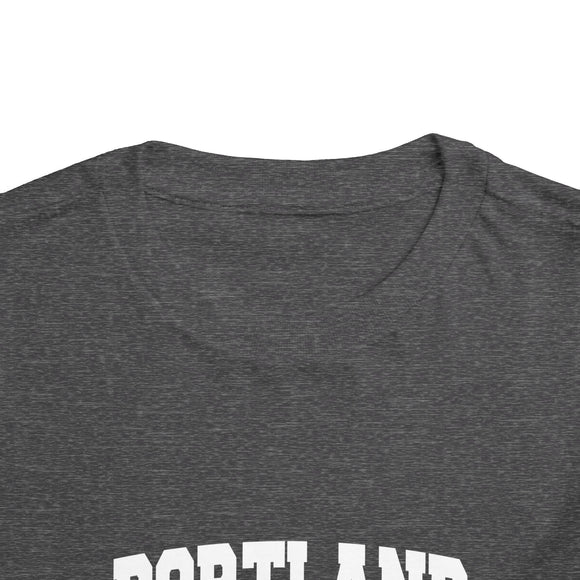 Portland, Oregon Toddler Graphic Tee - Kids Portland Vacation Shirt