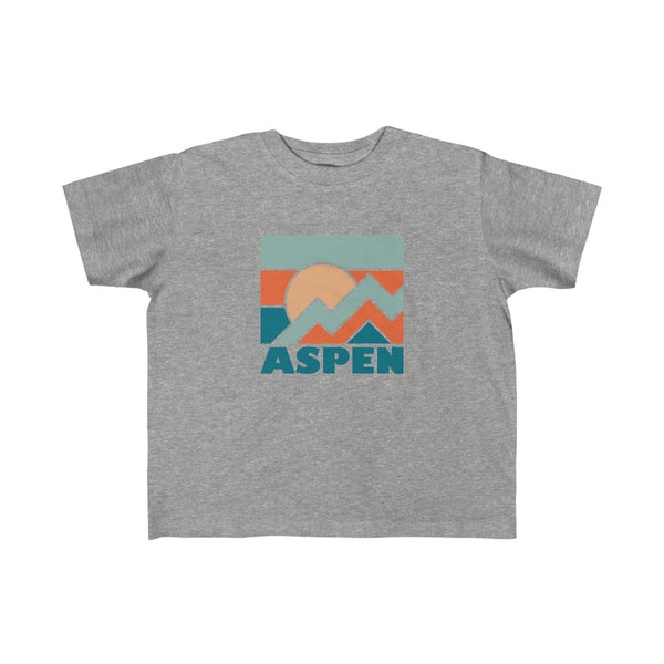 Aspen, Colorado Toddler T-Shirt - Toddler Aspen Shirt