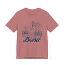 Bend, Oregon Graphic Tee - Mountain Illustration Bend T Shirt-11