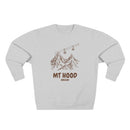 Premium Mt Hood, Oregon Gondola Ski Mountain Sweatshirt-3