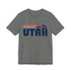 Utah T Shirt - Retro Jetski PWC Graphic Utah Tee