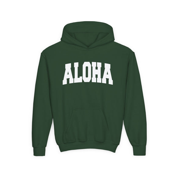 Aloha Youth Hoodie - Kids Aloha Hooded Sweatshirt