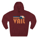 Vail, Colorado Hoodie - Retro Mountain Unisex Sweatshirt-8