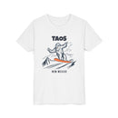 Taos, New Mexico Yeti Snowboard Youth Tee - Kids Skiing Shirt-2