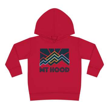 Buy vintage-red Mt Hood, Oregon Toddler Hoodie - Unisex Mt Hood, Oregon Toddler Sweatshirt