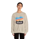 Denver, Colorado Sweatshirt - Unisex Retro Crewneck Denver Sweatshirt-14
