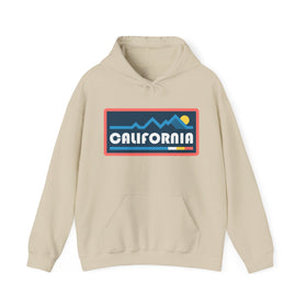 California Hoodie - Sun Unisex California Hoodie Graphic Sweatshirt