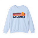 Atlanta, Georgia Sweatshirt Retro Sun Unisex - Atlanta Vintage Inspired Warm Pullover Jumper-4