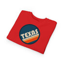 Texas Toddler Sweatshirt - Retro Texas Toddler Crewneck Sweatshirt-15