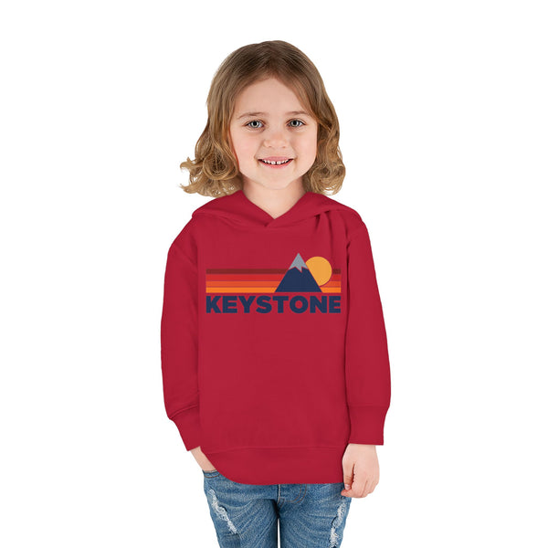 Keystone, Colorado Toddler Hoodie - Unisex Mountain Keystone Pullover Sweatshirt, Kids Hooded Jumper, Colorado Souvenir
