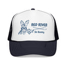 Red River, New Mexico Ski Bunny Trucker Hat-7