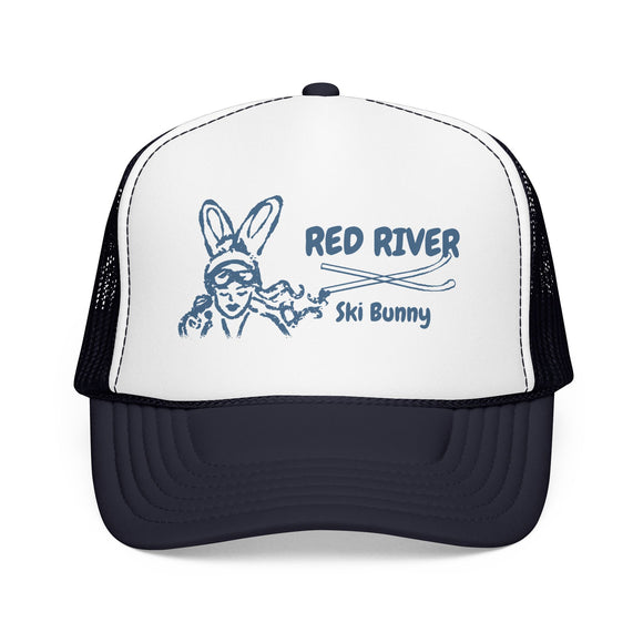Red River, New Mexico Ski Bunny Trucker Hat