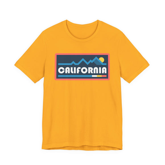 California T Shirt - Retro Graphic California Tee