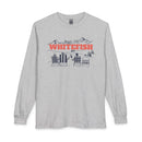 Whitefish, Montana Après-ski Long Sleeve Shirt - Mountain Retro Skiing-1