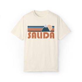 Salida, Colorado Graphic Tee, Comfort Colors Retro Unisex Salida T shirt, Mountain Adventure Shirt - 0