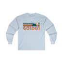 Golden, Colorado Long Sleeve Shirt - Retro Unisex Golden Long Sleeve Tee-1