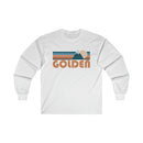 Golden, Colorado Long Sleeve Shirt - Retro Unisex Golden Long Sleeve Tee-3