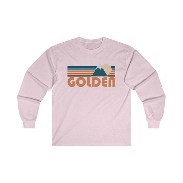 Golden, Colorado Long Sleeve Shirt - Retro Unisex Golden Long Sleeve Tee