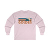 Golden, Colorado Long Sleeve Shirt - Retro Unisex Golden Long Sleeve Tee