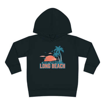 Long Beach, California Toddler Hoodie - Unisex Long Beach Toddler Sweatshirt - 0