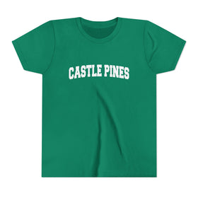 Castle Pine, Colorado Youth Graphic Tee - Kids Castle Pine T Shirt
