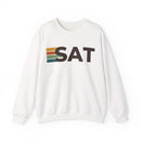 San Antonio, Texas SAT Retro Stripe Sweatshirt-1