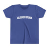 Colorado Springs, Colorado Youth Graphic Tee - Kids Colorado Springs T Shirt