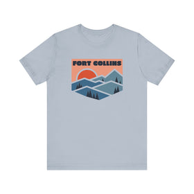 Fort Collins, Colorado T Shirt - Retro Graphic Tee - 0