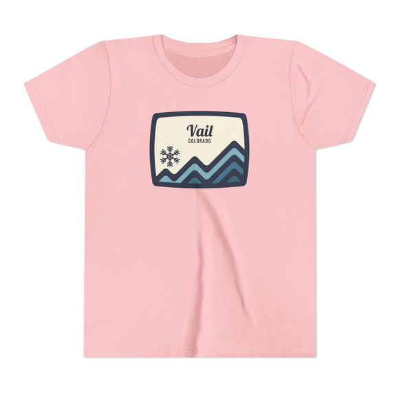 Vail, Colorado Youth T-Shirt — Mountain Tee