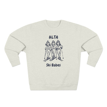Premium Alta, Utah Ski Babes Sweatshirt