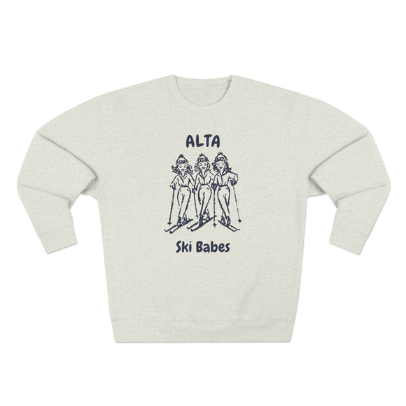 Premium Alta, Utah Ski Babes Sweatshirt
