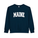Maine Sweatshirt - Maine Crewneck Sweatshirt-4