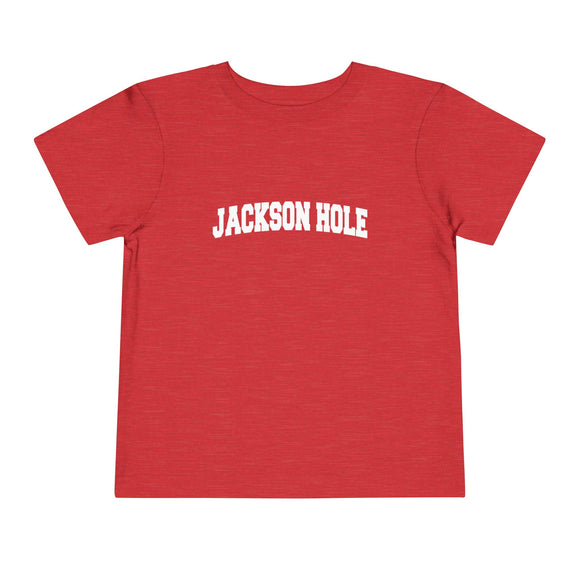 Jackson Hole, Wyoming Toddler Graphic Tee - Kids Jackson Hole Vacation T-Shirt