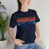 Jackson Hole, Wyoming Shirt - Mountain Sunset Unisex Jackson Hole T-Shirt