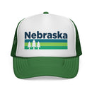 Nebraska Retro Trees Trucker Hat - Vintage Style Nebraska Cap-2