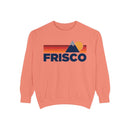 Frisco, Colorado Mountain Stripes Sweatshirt | Comfort Colors - 100% Cotton-4