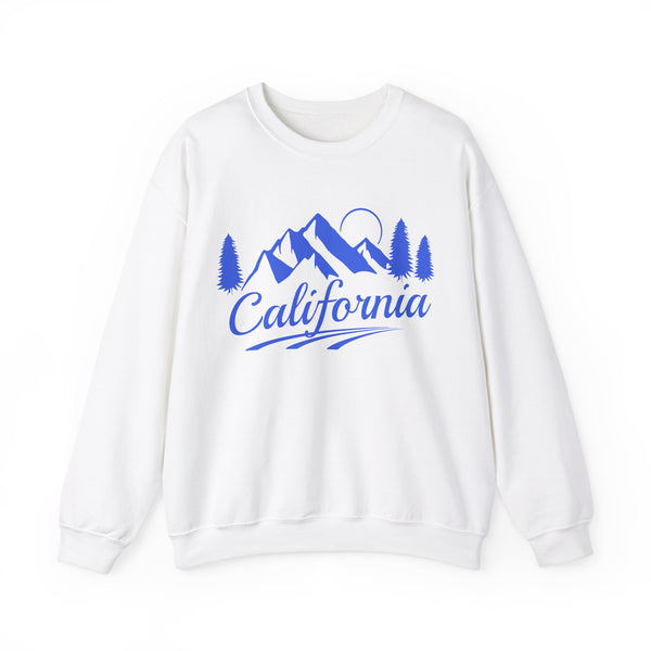 California Sweatshirt - Unisex Mountain California Sweatshirt